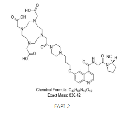 FAPI-2 基于成纤维细胞活化蛋白靶点的放射性核素标记诊疗探针